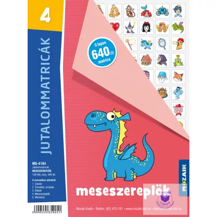Jutalommatricák 4. Mesék