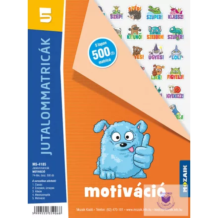 Jutalommatricák 5. Motiváció