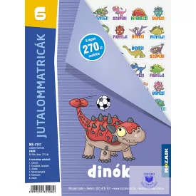 Jutalommatricák 6. Dinók