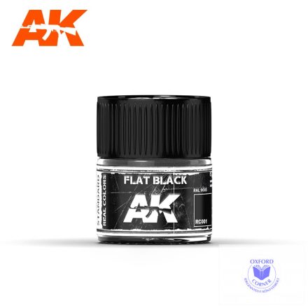 Real Color Paint - Flat Black 10ml
