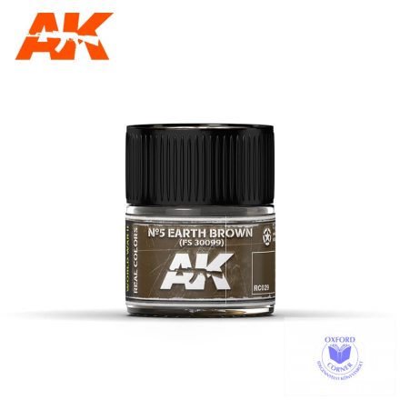 Real Color Paint - Nş5 Earth Brown  FS 30099  10ml