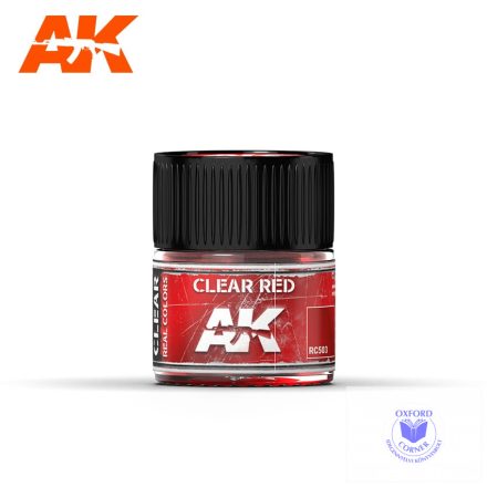 Real Color Paint - Clear Red 10ml