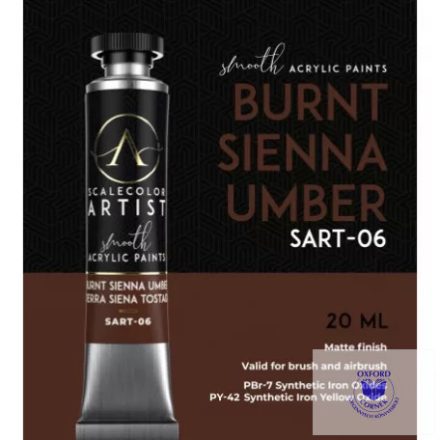 SART-06 Paints BURNT SIENNA UMBER
