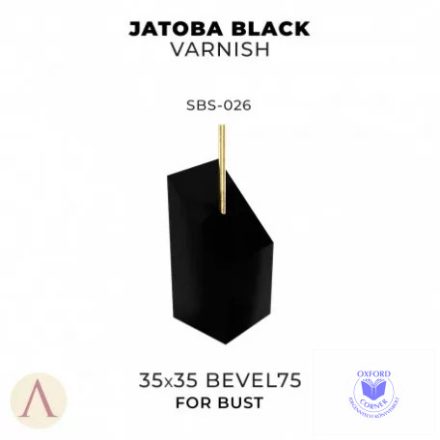 SBS-026 Complements JATOBA BLACK VARNISH-35X35 BEVEL 75 BUST