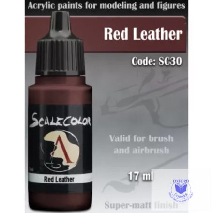SC-30 Paints RED LEATHER