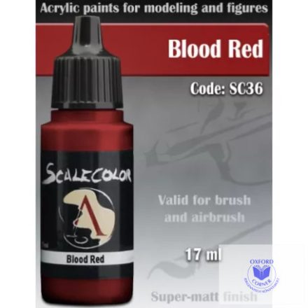 SC-36 Paints BLOOD RED