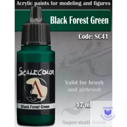 SC-41 Paints BLACK FOREST GREEN