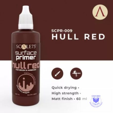 SCPR-009 Complements PRIMER SURFACE HULL RED