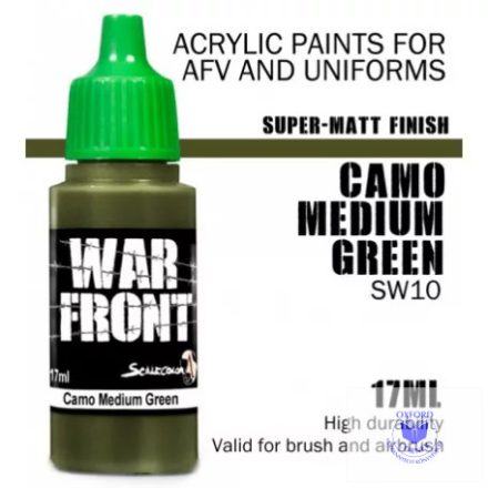 SW-10 Paints CAMO MEDIUM GREEN