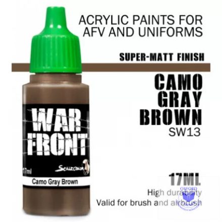 SW-13 Paints CAMO GREY BROWN