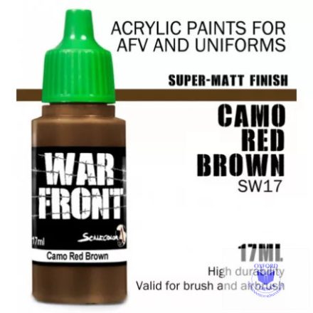 SW-17 Paints CAMO RED BROWN