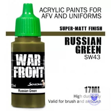 SW-43 Paints RUSSIAN GREEN