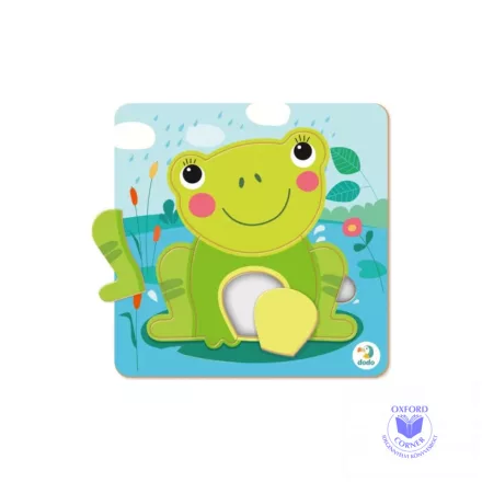 Béka baby puzzle 5 darabos
