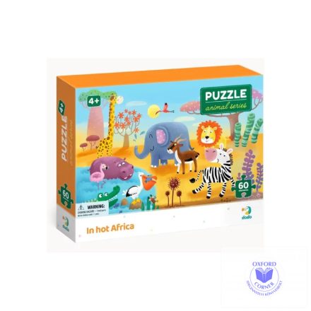 Életközösségek - Forró Afrika puzzle 60 darabos