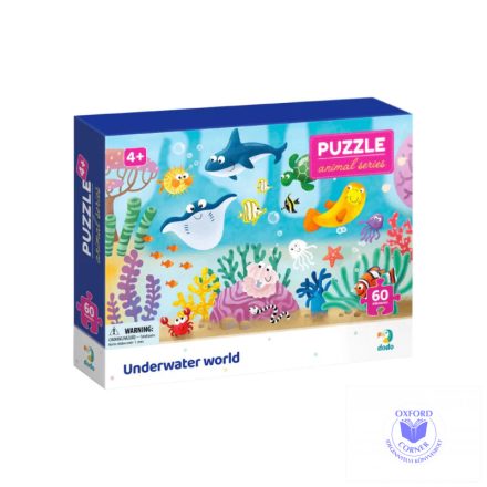 Életközösségek - Vízalatti világ puzzle 60 darabos